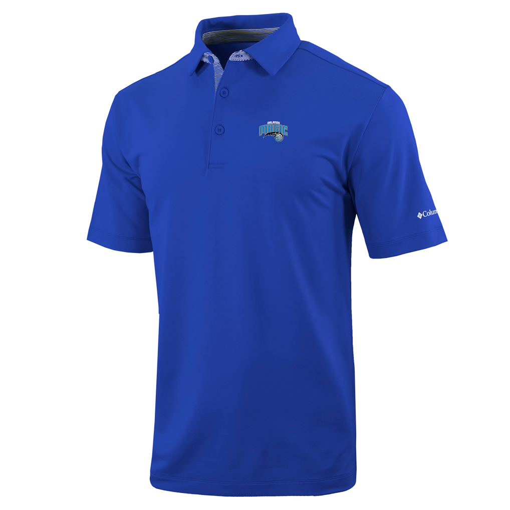 Orlando Magic Columbia Omni-Wick Even Lie Polo - Blue