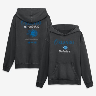  Orlando Magic Fanatics Balanced Attack Washed Hoodie - Black