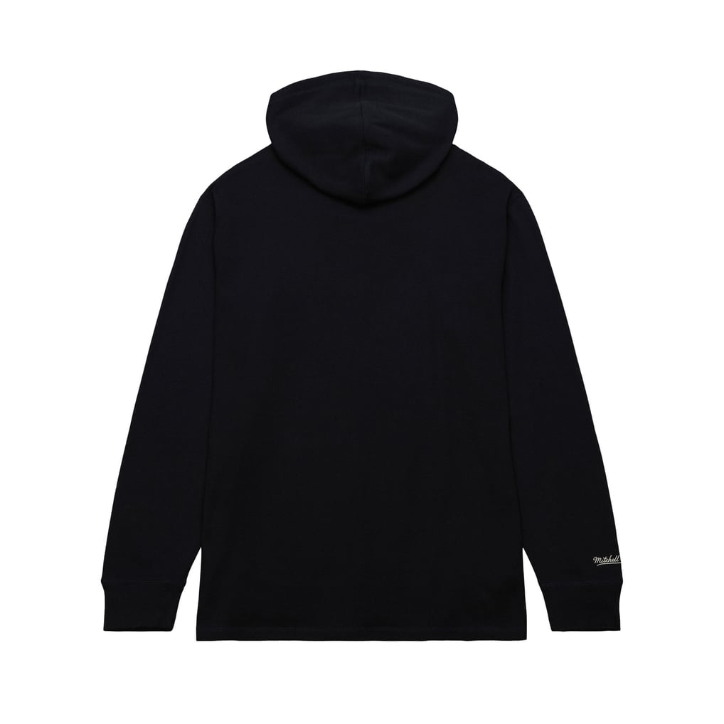 Orlando Magic Mitchell & Ness Hardwood Classics Lightweight Thermal Pullover Hoodie - Black