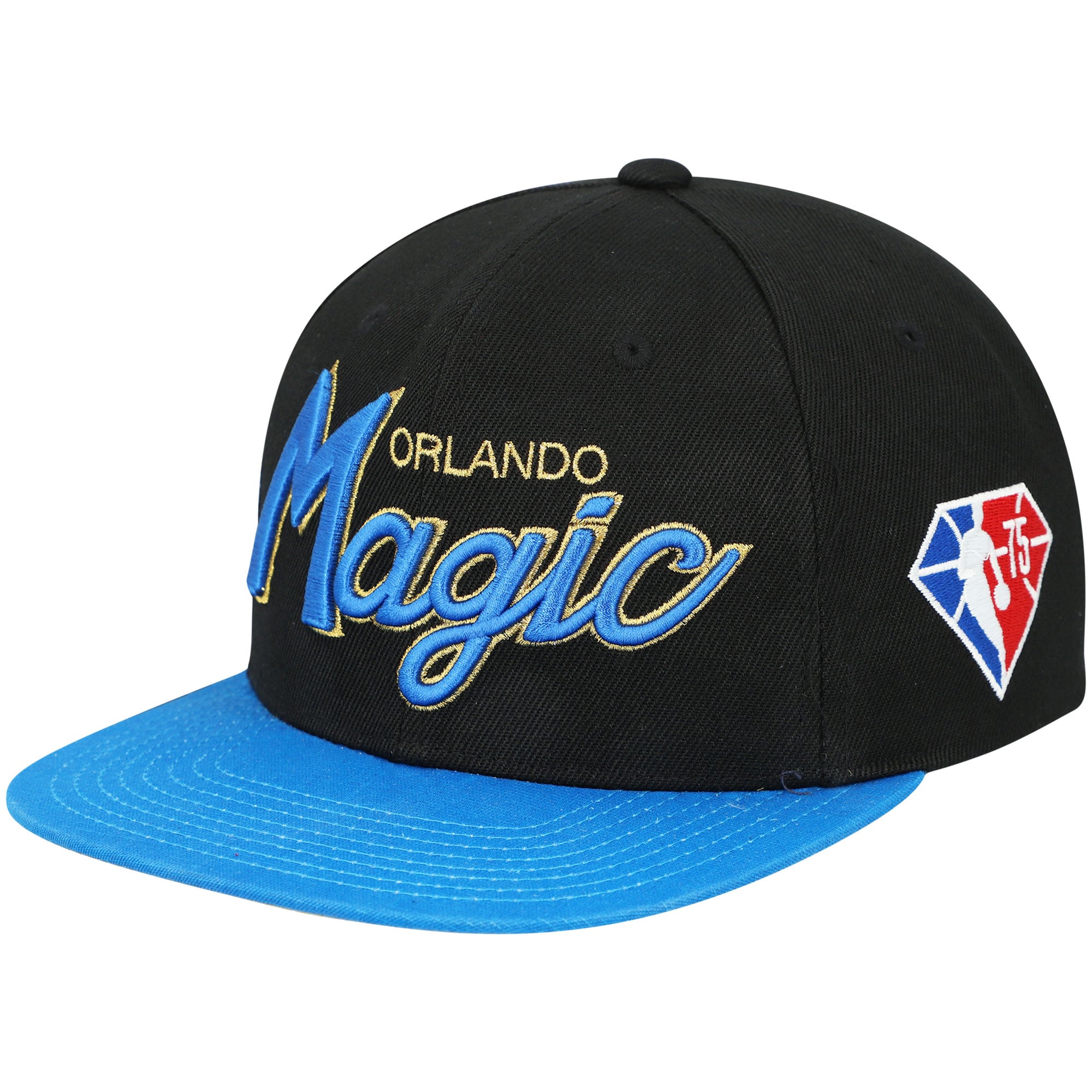 Orlando Magic Mitchell & Ness NBA 75th Anniversary Snapback Hat 