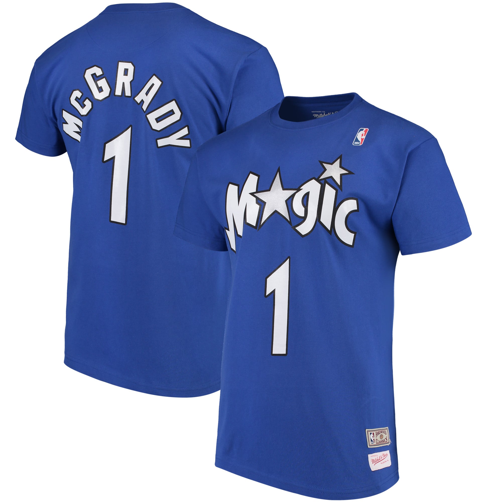 Men's Orlando Magic Tracy McGrady Mitchell & Ness Royal Hardwood