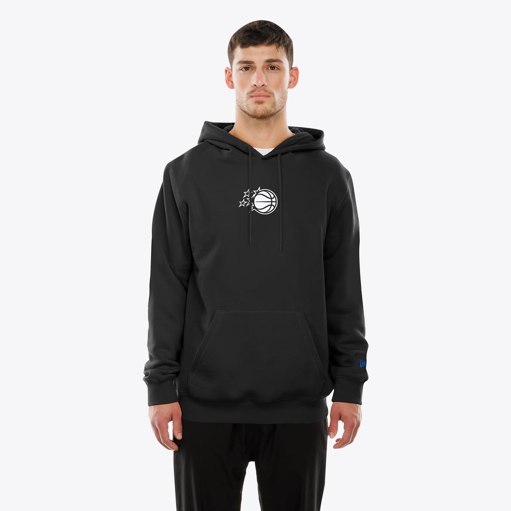 Orlando Magic New Era Front and Back Graphic Pullover Hoodie - Black
