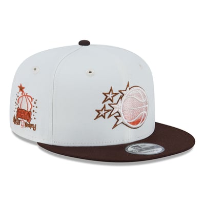  Orlando Magic New Era Pumpkin Spice 9FIFTY Snapback Hat - White