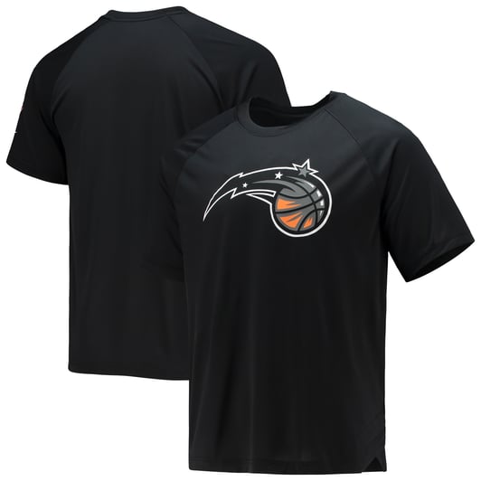 Orlando Magic Nike 2021/22 City Edition Pregame Warmup Shooting Raglan Performance T-Shirt - Black