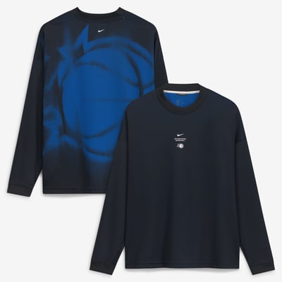 Orlando Magic Nike 2026 Standard Issue Pre-Game Performance Long Sleeve T-Shirt - Black