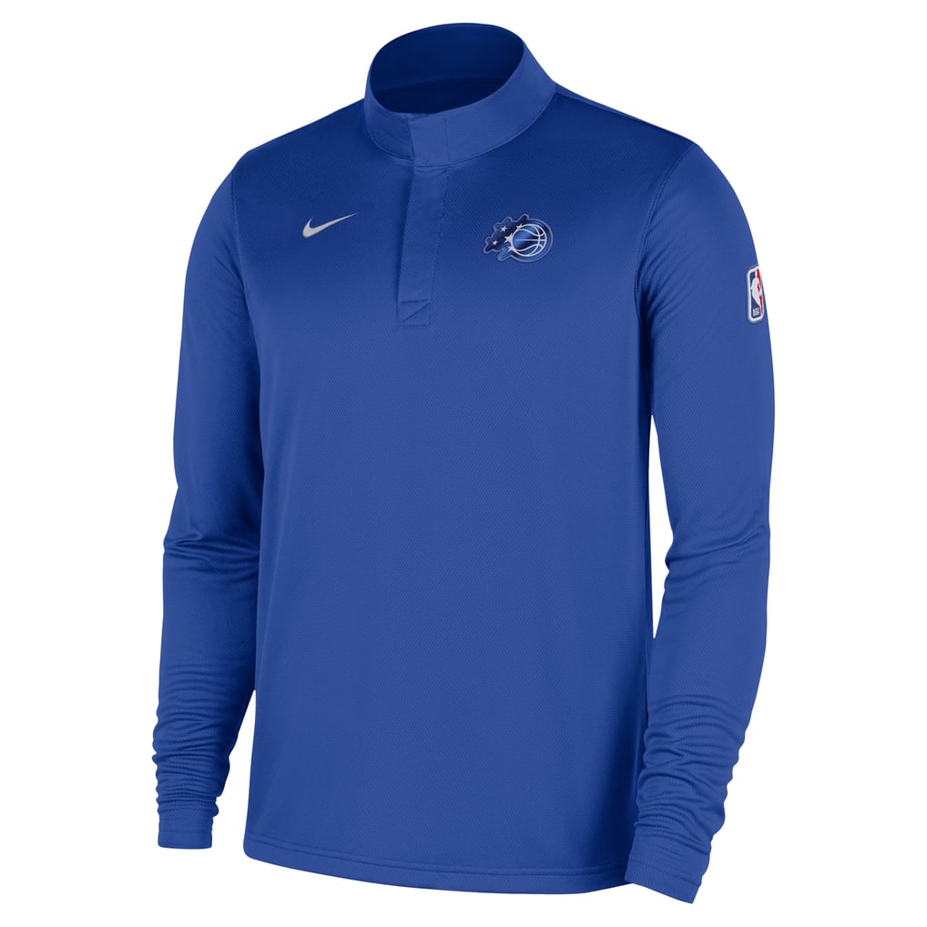 Orlando Magic Nike 2025/26 Authentic Coaches Quarter-Zip Dri-Fit Top - Blue