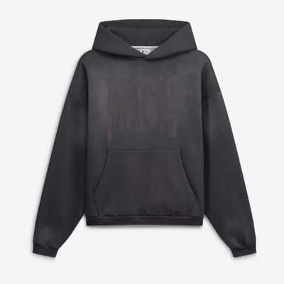 Orlando Magic Nike 2026/27 Standard Issue Travel Washed Fleece Pullover Hoodie - Charcoal