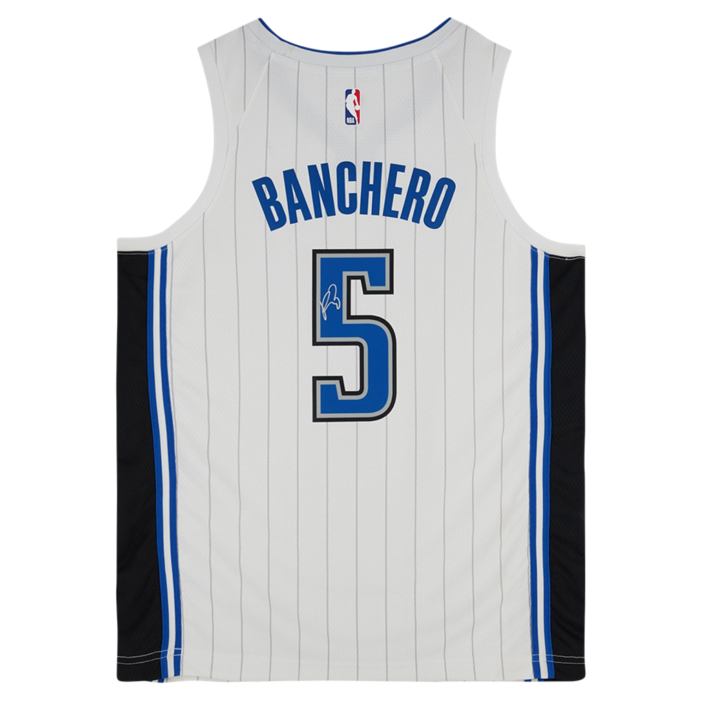 Paolo Banchero Orlando Magic Autographed Fanatics Authentic White 