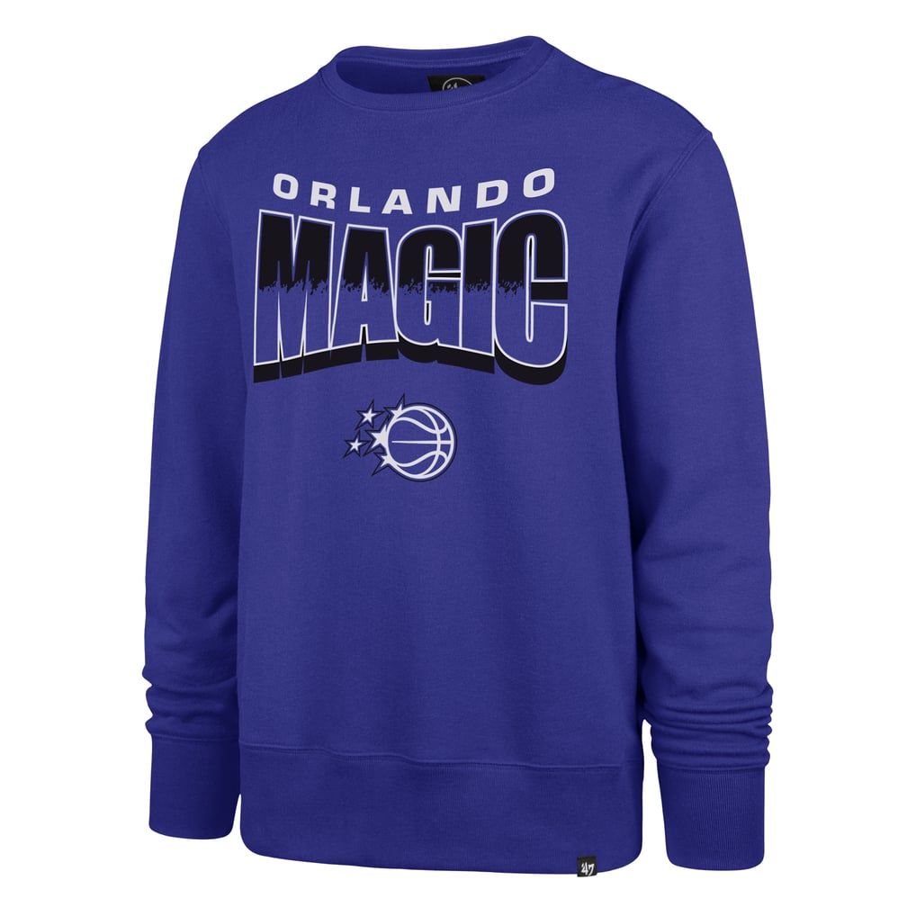  Orlando Magic '47 Unisex Brush By Headline Crewneck Sweatshirt - Blue