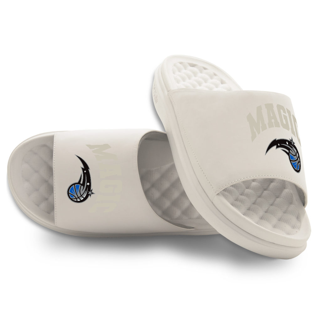 Orlando Magic ISlide Unisex Tonal Pop Motive Slide Sandals - Cream