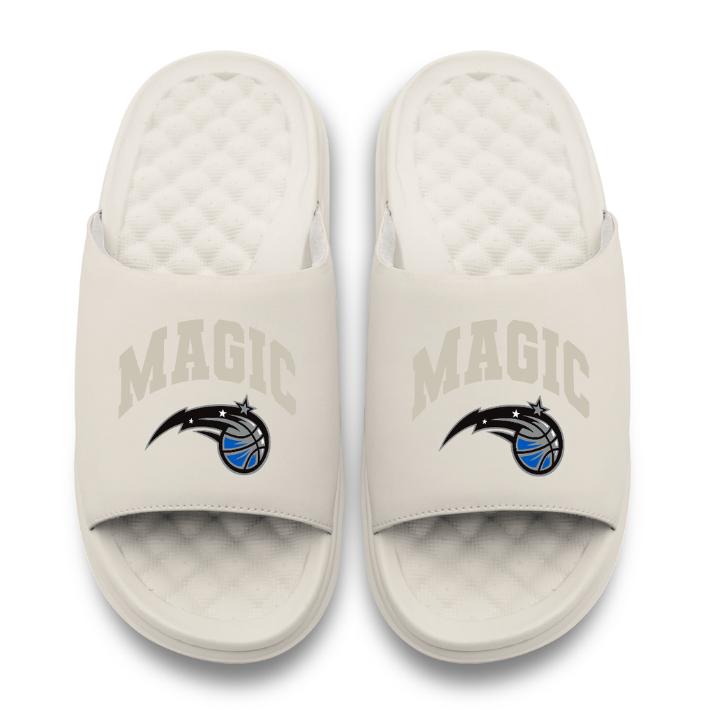 Orlando Magic ISlide Unisex Tonal Pop Motive Slide Sandals - Cream