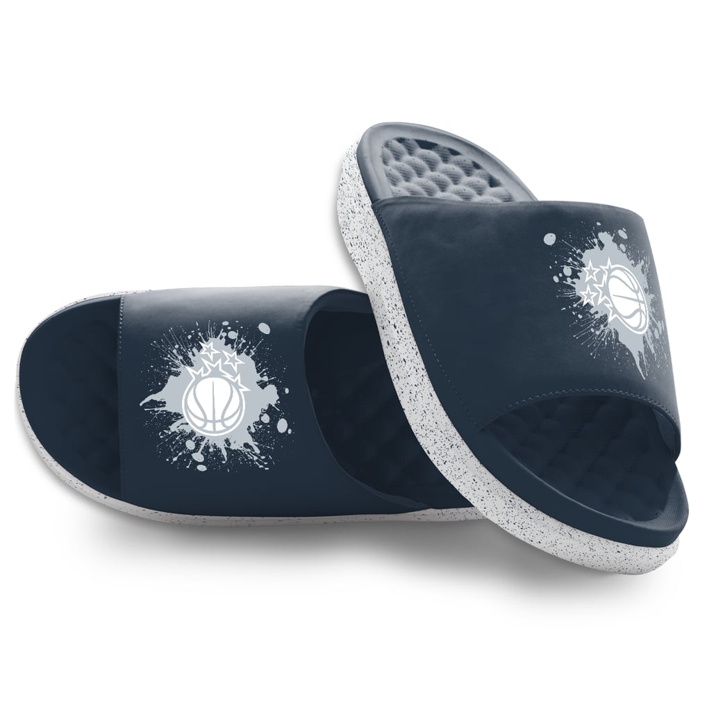 Orlando Magic ISlide Unisex Centered Logo Splat Motive Slide Sandals