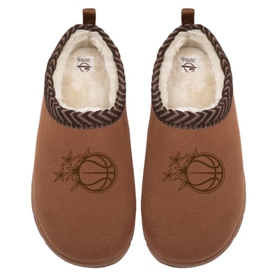 Orlando Magic ISlide Unisex Tonal Logo Mission Slippers - Tan
