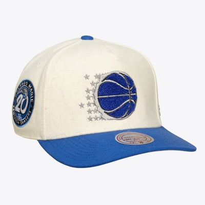 Orlando Magic Mitchell & Ness Unisex Cream Team Pro Adjustable Hat - Cream
