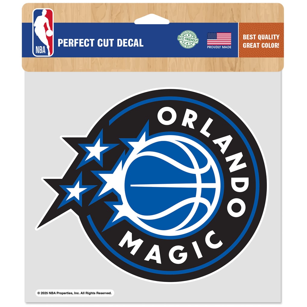 WinCraft  Orlando Magic 8" x 8" Color Car Decal