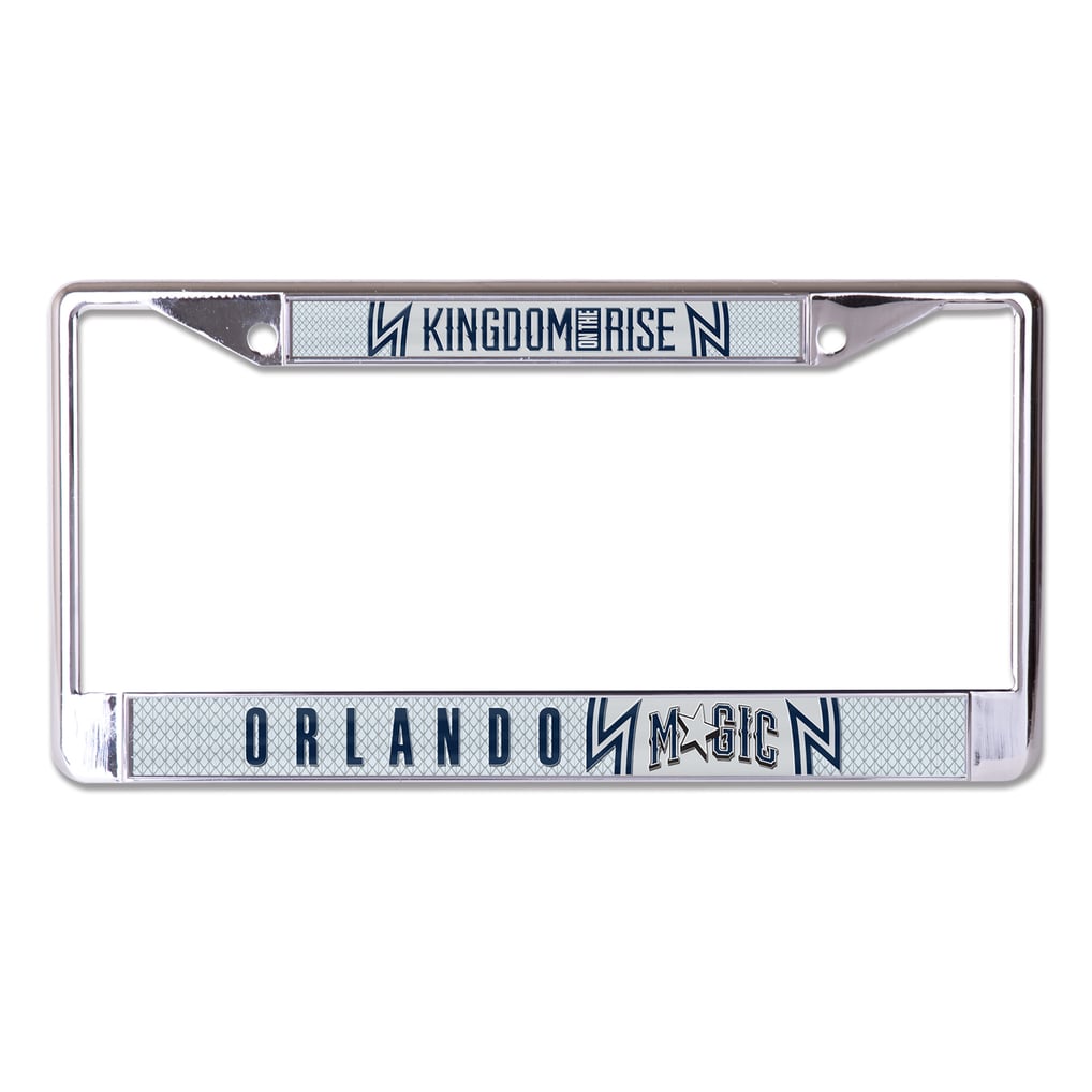 Orlando Magic WinCraft Laser Cut Metal License Plate Frame