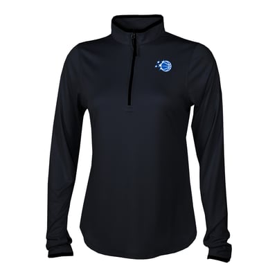 Orlando Magic Columbia Women's Fairway Breeze Quarter-Zip Pullover - Black