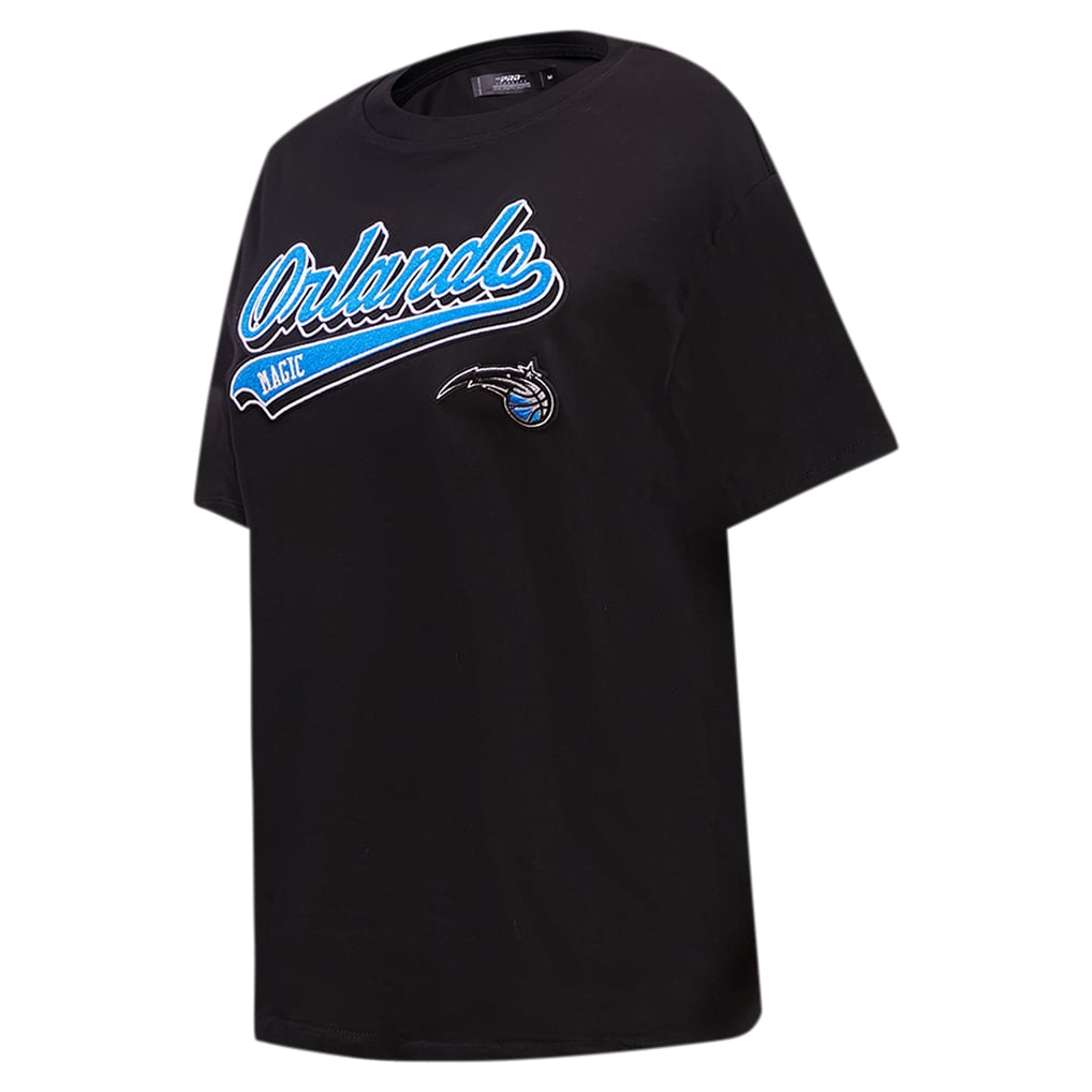 Orlando Magic Pro Standard Women's Script Boyfriend T-Shirt - Black
