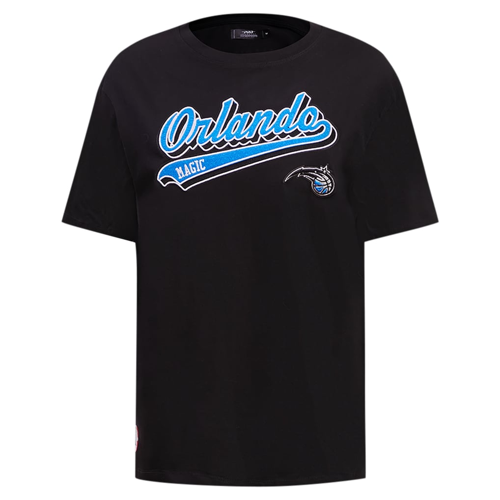 Orlando Magic Pro Standard Women's Script Boyfriend T-Shirt - Black