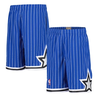 Orlando Magic Mitchell & Ness Youth Hardwood Classics Swingman Shorts - Blue