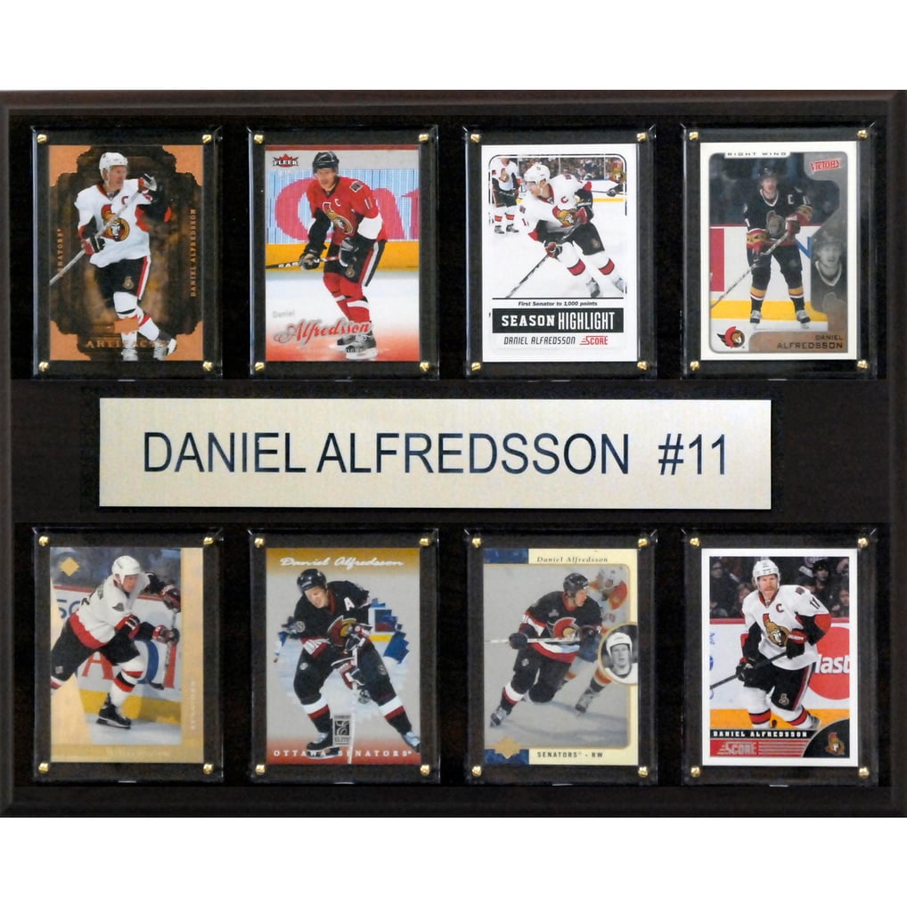 Daniel Alfredsson Ottawa Senators 12'' x 15'' Plaque