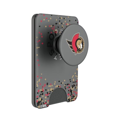 Ottawa Senators Keyscaper Confetti PopSockets Magnetic Wallet
