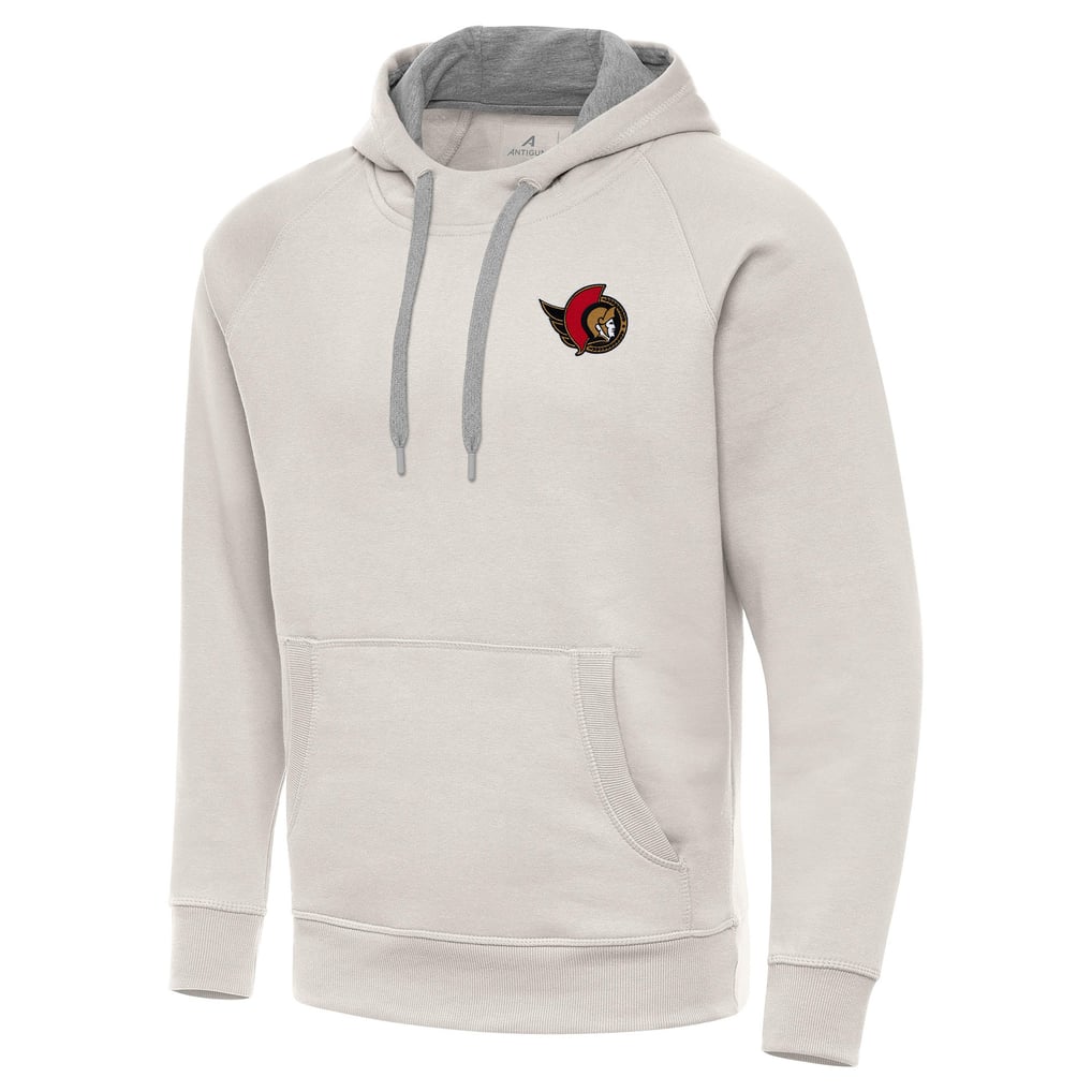 Ottawa Senators Antigua Victory Pullover Hoodie - Cream