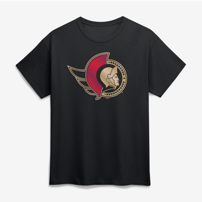 Ottawa Senators Big & Tall Forged Mascot T-Shirt - Black