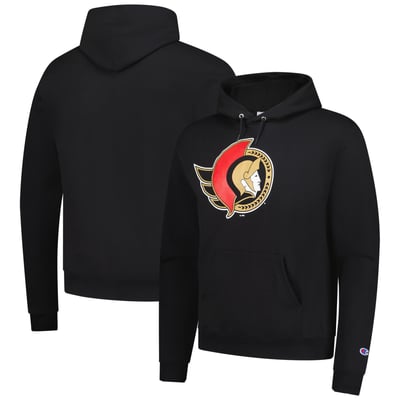 Ottawa Senators Champion Primary Logo Pullover Hoodie - Black
