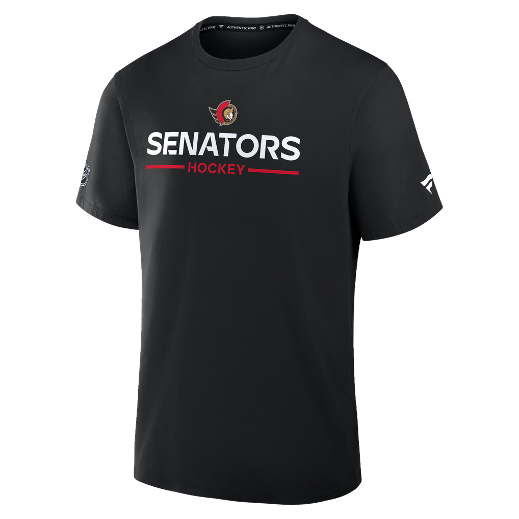 Ottawa Senators Fanatics Authentic Pro Primary T-Shirt - Black