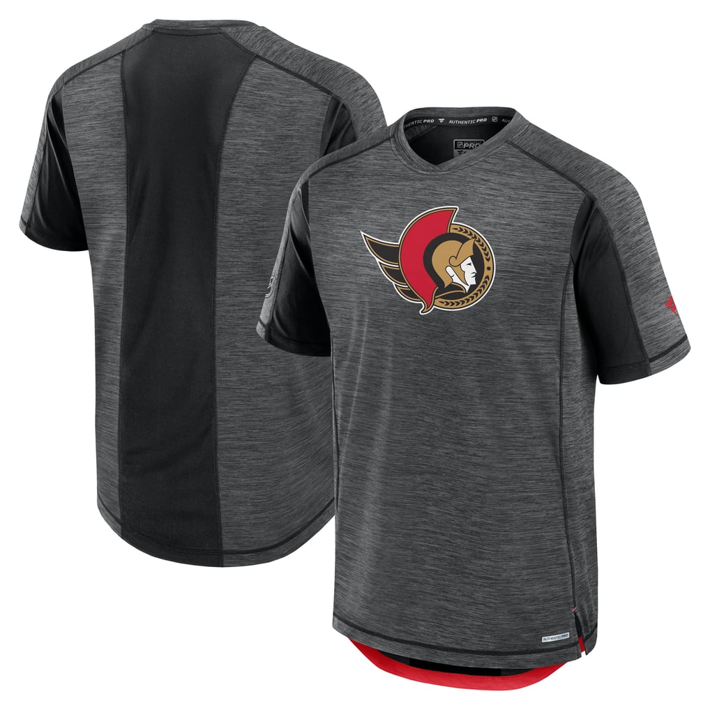 Ottawa Senators Fanatics Authentic Pro Rink Tech T-Shirt - Black