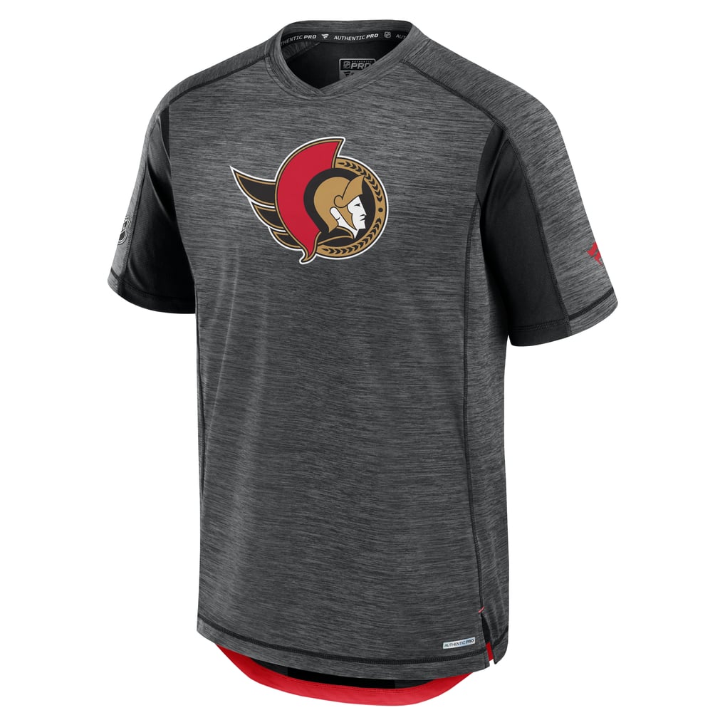 Ottawa Senators Fanatics Authentic Pro Rink Tech T-Shirt - Black