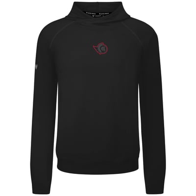 Ottawa Senators Levelwear Night Burst Mandate Tri-Blend Raglan Hoodie - Black