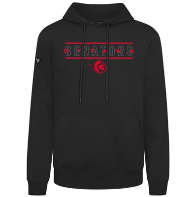 Ottawa Senators Levelwear Night Burst Podium Hoodie - Black