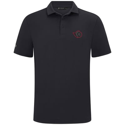 Ottawa Senators Levelwear Night Burst Versa Polo - Black