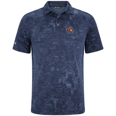  Ottawa Senators Levelwear Data Polo - Navy