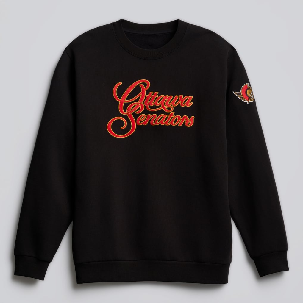 Ottawa Senators lululemon Steady State Crew Sweatshirt - Black
