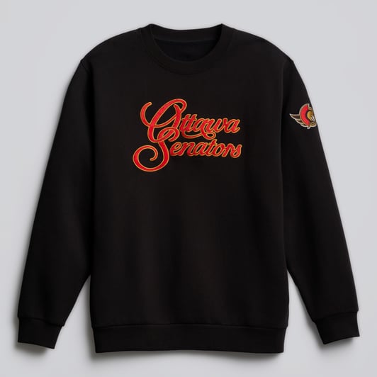 Ottawa Senators lululemon Steady State Crew Sweatshirt - Black