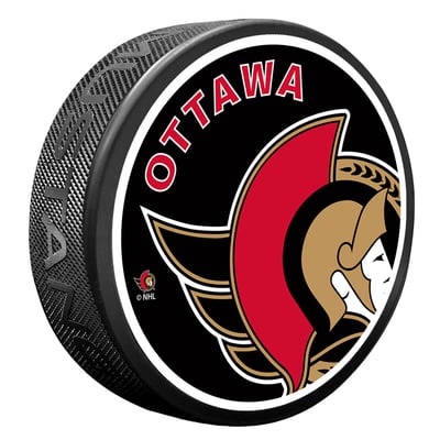 Ottawa Senators Icon Hockey Puck