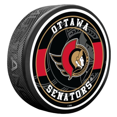 Ottawa Senators Spotlight Hockey Puck