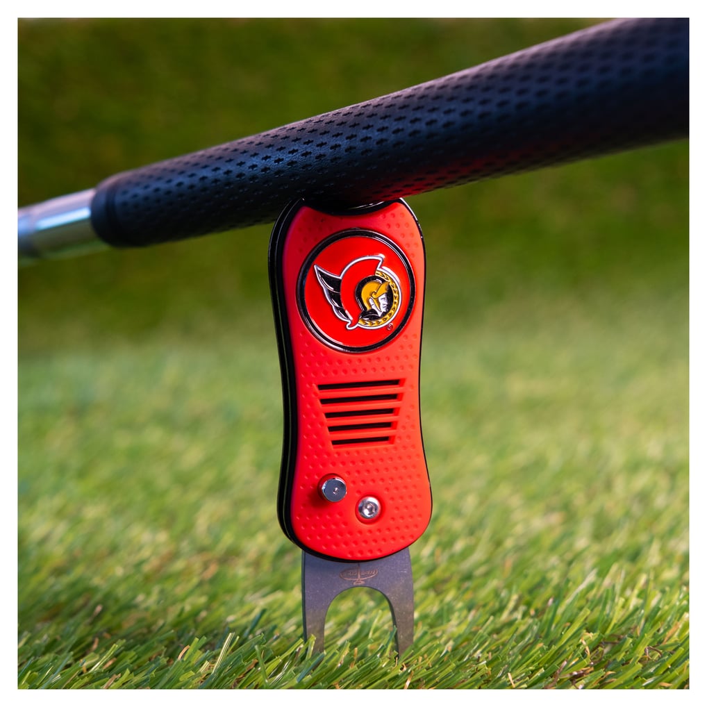 Ottawa Senators Switchblade Divot Tool With Magnetic Ball Marker