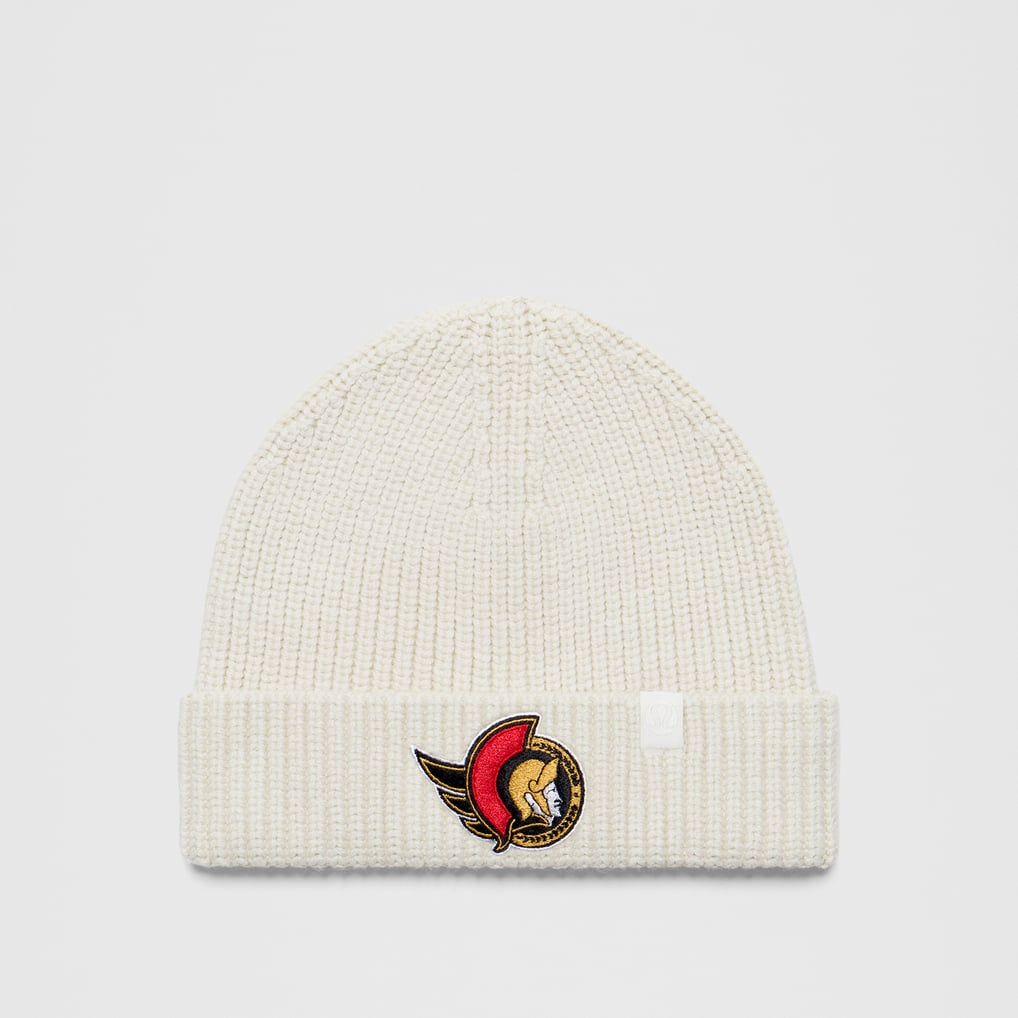 Ottawa Senators lululemon Unisex Close-Fit Wool-Blend Ribbed Beanie - Heathered Bone