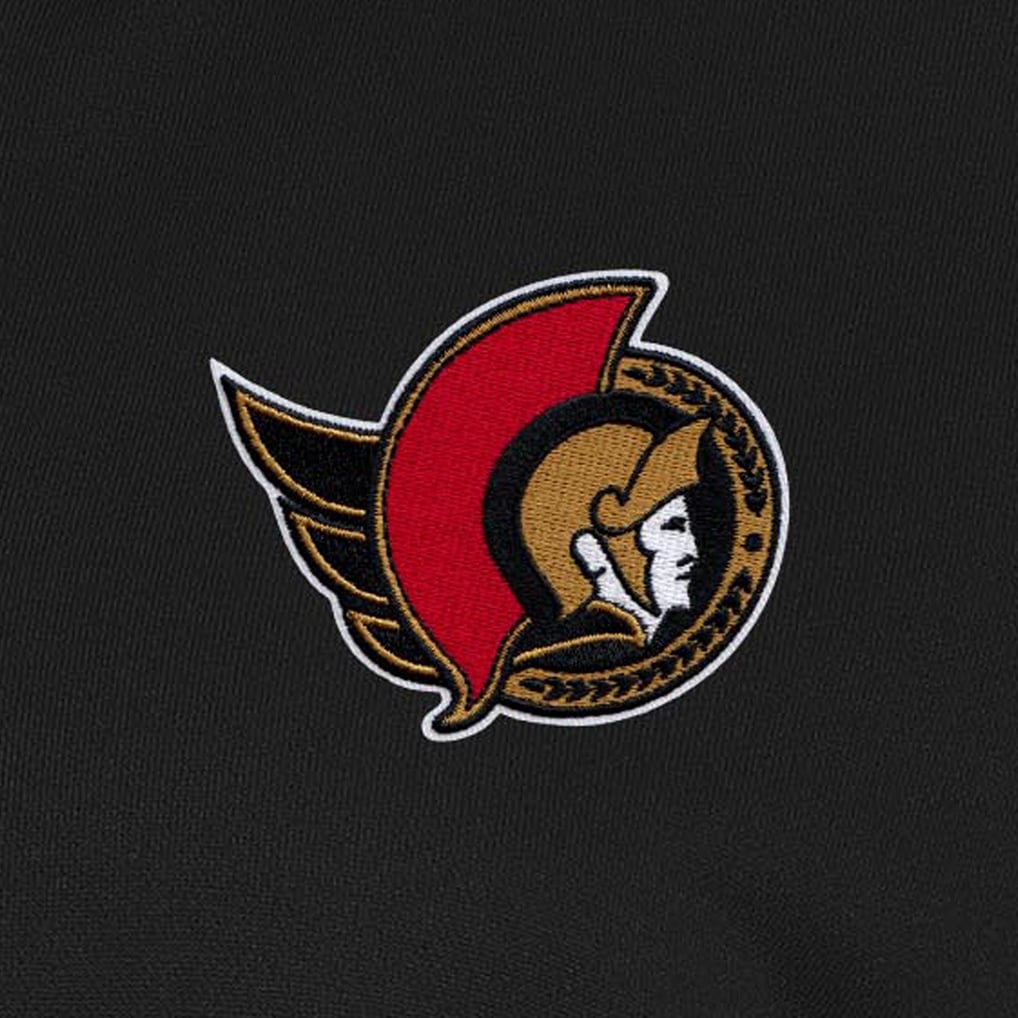 Ottawa Senators Antigua Women's Goddess Half-Zip Pullover - Black