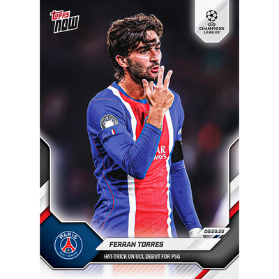 Ferran Torres - 2026-27 UCL Topps NOW® - Card 9