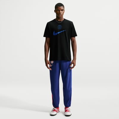 Paris Saint-Germain Nike Swoosh T-Shirt - Black