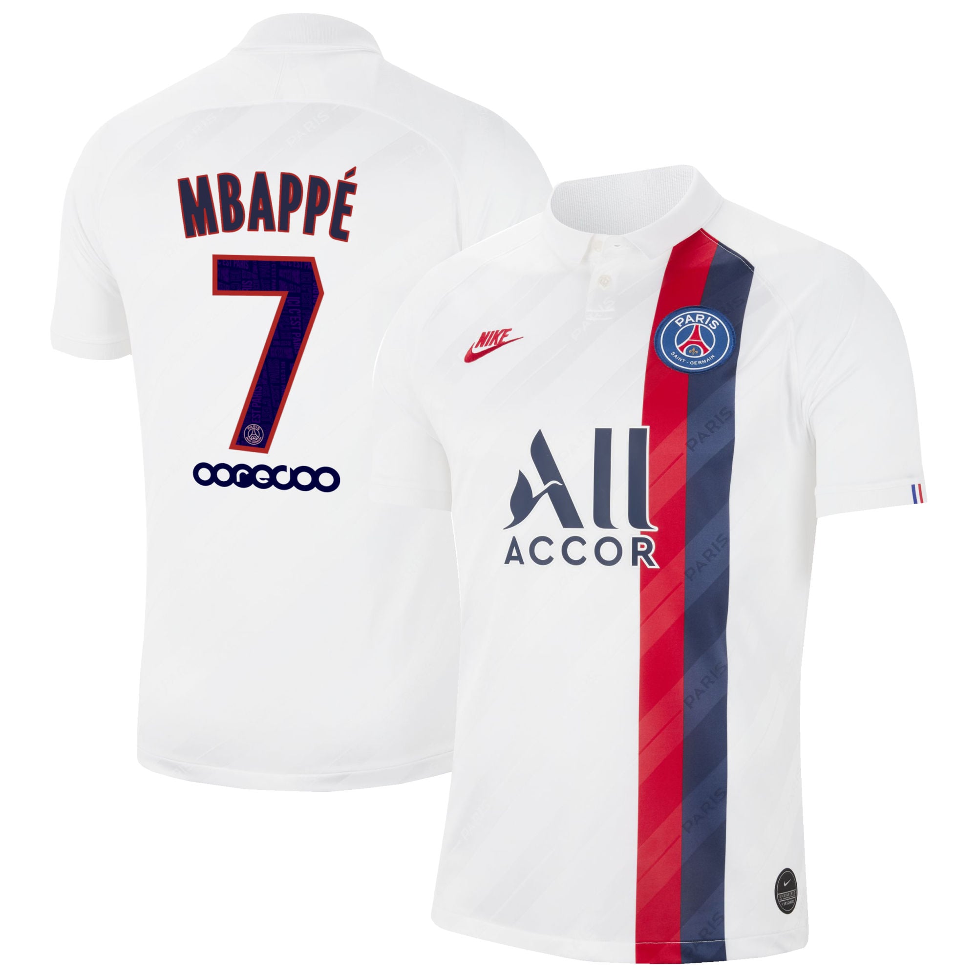 Kylian Mbappé Paris Saint-Germain Nike 2019/20 Third Replica
