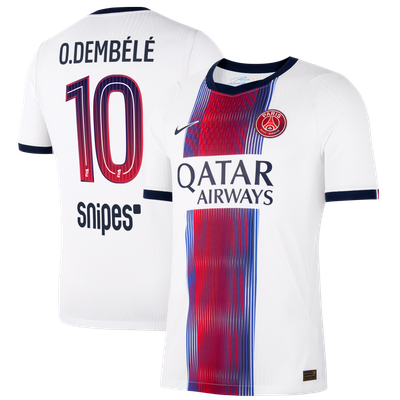 Ousmane Dembélé Paris Saint-Germain Nike 2026/27 Away Match Authentic Jersey - White