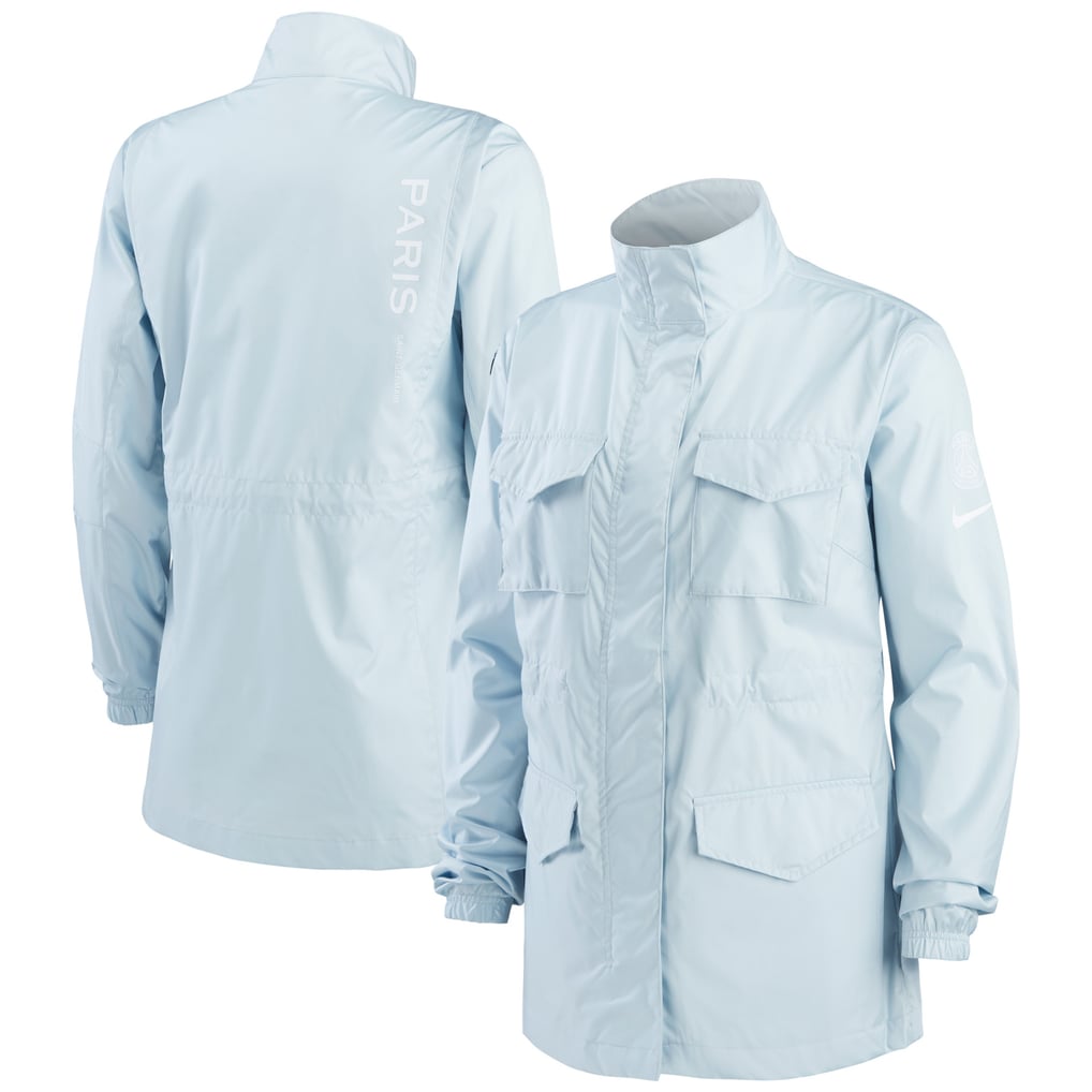 Paris Saint-Germain Nike Women's M65 Woven Full-Zip Jacket - Light Blue