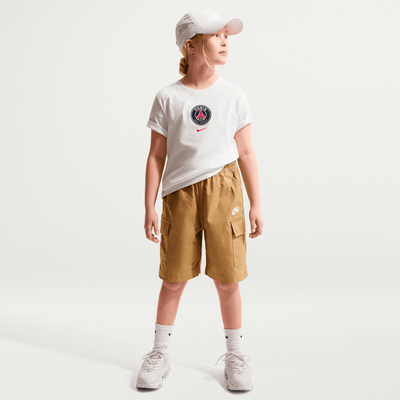Paris Saint-Germain Nike Youth Crest T-Shirt - White