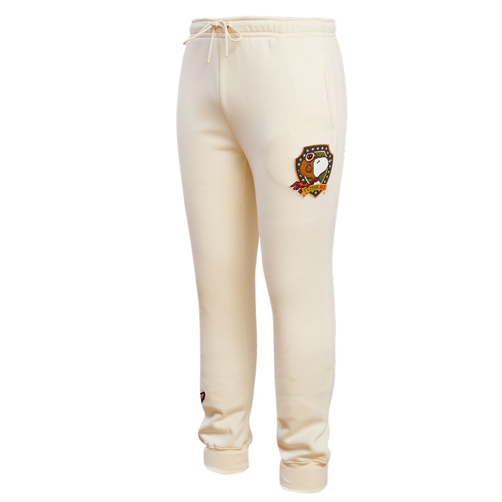  Peanuts Freeze Max Snoopy Top Dog Jogger Pants - Cream